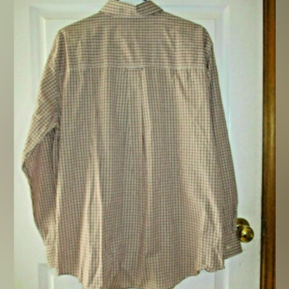 2 CHAPS Easy Care Button Down Long Sleeve Men's Size Large-New - Picture 4 of 5